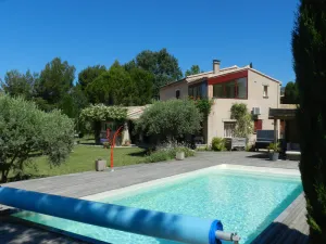Image of Bédoin, village and tranquility 3 bedroom villa, garden, private pool