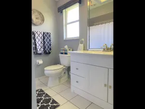 Image of Beautifully remodeled three bedroom two bath waterfront property with pool.