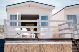 Image of Luxe Strandhuisje op het strand van Wijk aan Zee met wifi