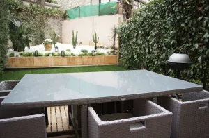 Image of Appartement lumineux et climatisé, face au parc privé et à 10 mins de la plage