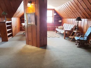 Image of Very unique 3rd floor knotty pine loft apartment