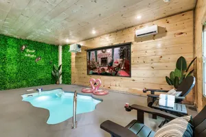 Image of Spring Sale! Indoor Pool, Pet Stays Free, Movie, HotTub