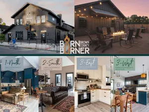 Image of Barn Burner: Luxe Space for 29 ppl in Downtown Nashville, IN