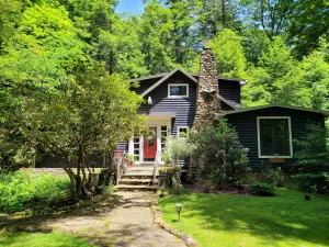 Image of Serene Mountain Cottage on banks of McCullen Run Stream