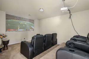 Image of 4 bedroom house with theatre! 10 minutes from Six Flags Hurricane Harbor!