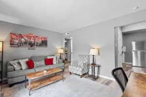 Image of Luxurious 2-Bedroom Abode with Elevated Comforts Near Main Street
