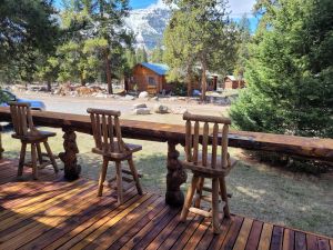 Image of Yellowstone Base Camp- Cabin located on the Chief Joseph Highway