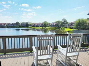 Image of Two-Story Beach Townhouse, Lake View, Easy Walk to Beach, Pool, Covered Parking
