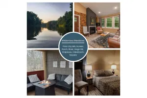 Image of Pine City\/River\/kayaks\/dogs\/firepit\/screen porch