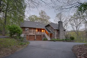 Image of Happy Harbor | Mtn + Riverside w\/ Game Room + Water Hole!