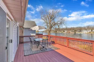 Image of Waterfront home with dock, pool and hot tub! NOTRE DAME FOOTBALL