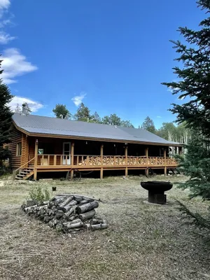 Image of Fairies' Cabin - Log Home in the Casper Mountains