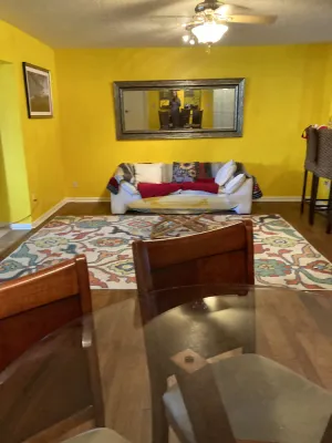 Image of Home w\/ a view to the green, 5-minutes to the beach,  pool access. Sleeps 5.