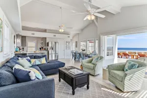 Image of Dukes Beach House - Oceanfront - Huge Deck - Breathtaking Views