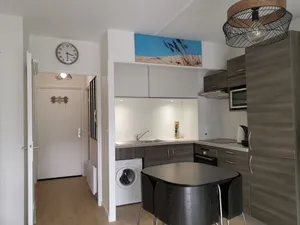 Image of Nice studio near the beach for 3 people free internet parking balcony