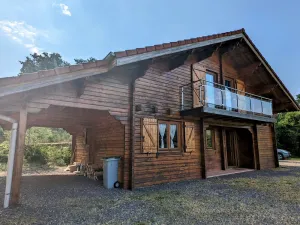 Image of Chalet confortable avec cheminée à Taintrux - FR-1-589-222