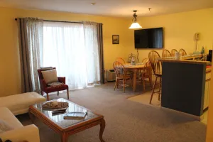 Image of Condo at Paugus Bay. Pool area. Near Weirs Bch,Gunstock mtn, NH Bank Pavillion.