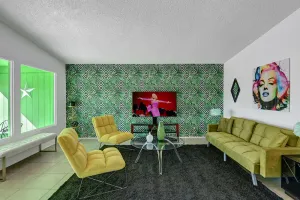 Image of Marilyn's Secret - Mid Century Modern Black House