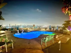 Image of Wow! Private Pool and Spa Home w\/Ocean\/City Views, A\/C, Fire Pit, Putting Green!