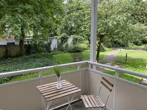 Image of Green oasis next to Duisburg main station