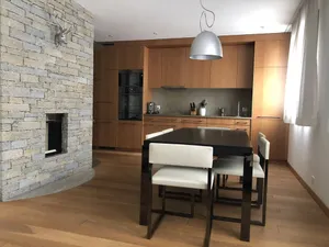 Image of Beautiful luxury apartment in the center of St. Moritz with private parking