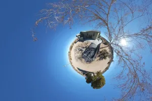 Image of Skelton Compound with views of Indian Cove, JTNP
