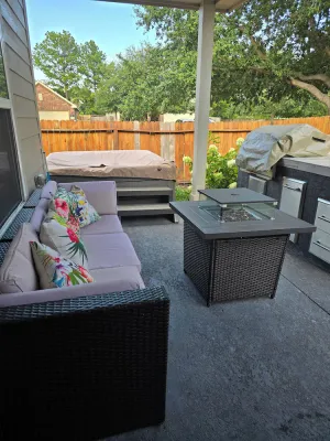Image of Small backyard getaway