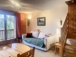 Image of Charming Duplex with Mont Blanc View, Close to Combloux Center and Free Ski Bus