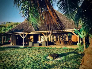 Image of Bora Bora waterfront sunrise villa