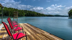 Image of Away to the Lake - Lake Blue Ridge dock | Hot Tub Pool Table | Ping Pong | Fire pit