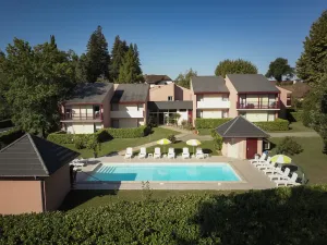 Image of In a family residence with pool