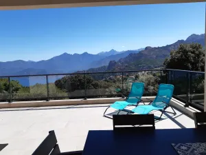 Image of Recent house facing the creeks of Piana