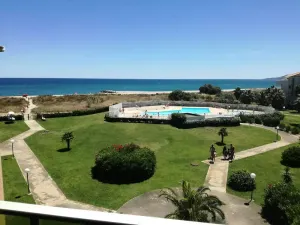 Image of Residence Goelettes - Direct beach access for this T2 sea view with pool and parking -4GOEL33