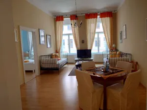 Image of Baroque house apartment 1st floor with French bed - Baroque house apartment
