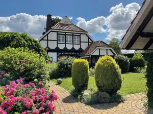Image of Vacation home with garden on the Weser cycle path near the Pied Piper town of Hameln