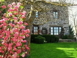 Image of Charming 18th Century Stone House in Scenic Velay Village on St. James Way, Near Le Puy-en-Velay