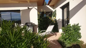 Image of single storey villa not overlooked