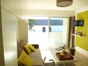Image of studio beach Nau Pouliguen with direct access to the sea