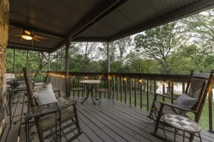 Image of Misty Lake Hot Tub w Lake Access