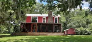 Image of Waterfront The Red Camp at Lake Bistineau
