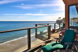 Image of Fabulous five bedroom Malibu beach house on a dry private beach