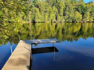 Image of Peaceful riverside retreat nestled along the picturesque Wolf River