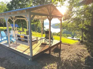 Image of Tinyhouse LakeView Cottage with a MILLION DOLLAR VIEW!! ATV trail to lake!