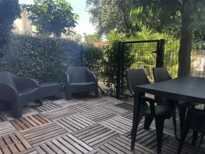 Image of Marseillan beach, seaside apartment