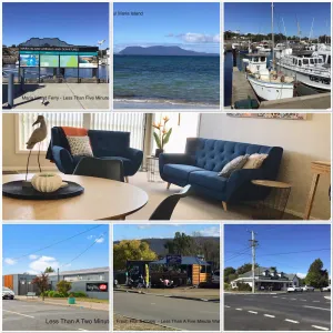 Image of Coastal Get Away - Home close to Marina, where you get the Maria  Island Ferry
