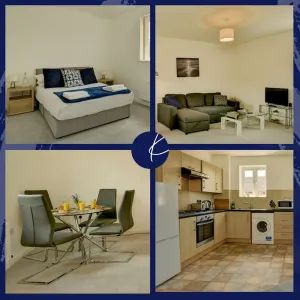 Image of KSuites - Stunning 2 bed House Free parking