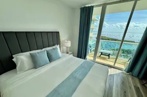 Image of Balcony Ocean View ! Pool - WiFi - Gym - Parking