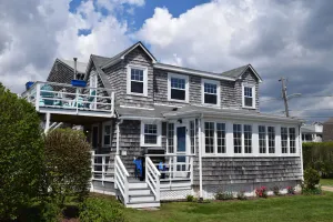 Image of Pt. Judith beach house. Water views. Walk to state beach. Newly renovated!