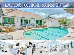 Image of \"Sunrise Chateau\" - Renovated, Luxury Pool Home  - 3BR\/2BA