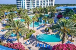 Image of 5 Star Resort 2BR 2 BATH King Suite Shuttle Pools Across from Beach 2208
